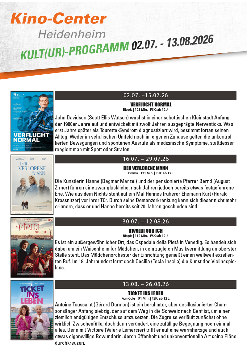 Kulturprogramm Heidenheim