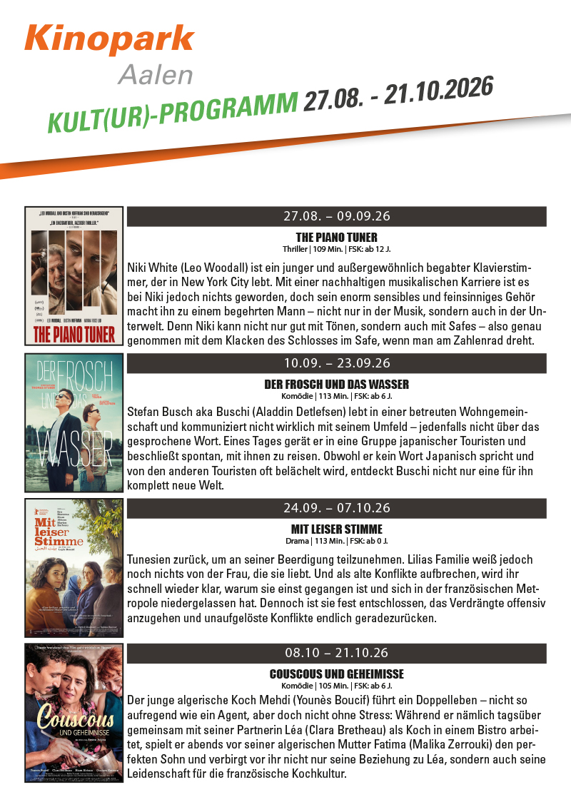 Kulturfilme Programm 